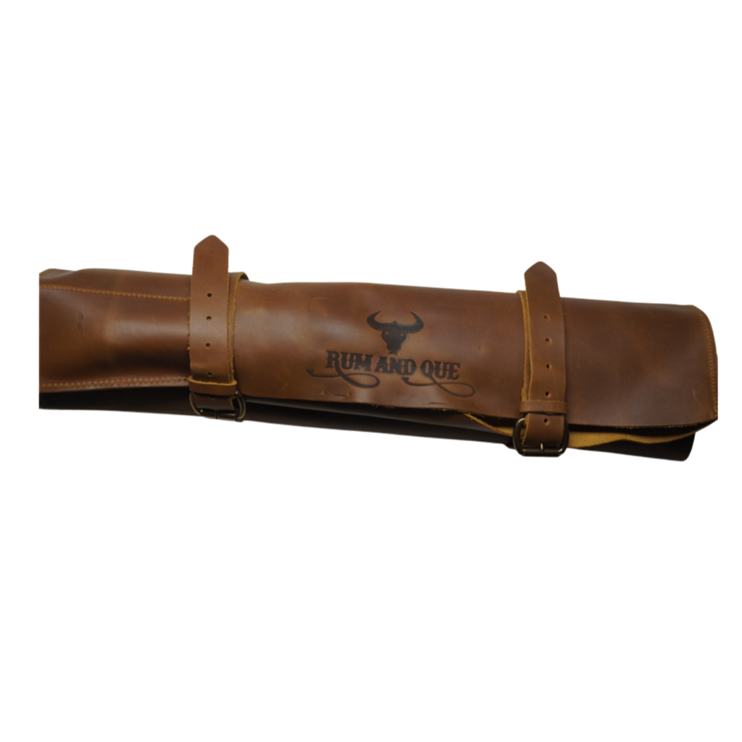 Victory Knives and Rum and Que Pitmaster Knife Roll